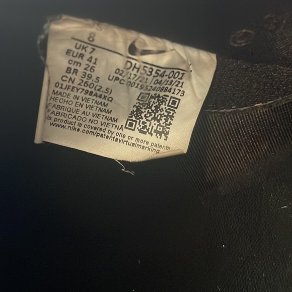 Space jam Air Force 1 computer chip. Size 8 - Picture 4 of 4